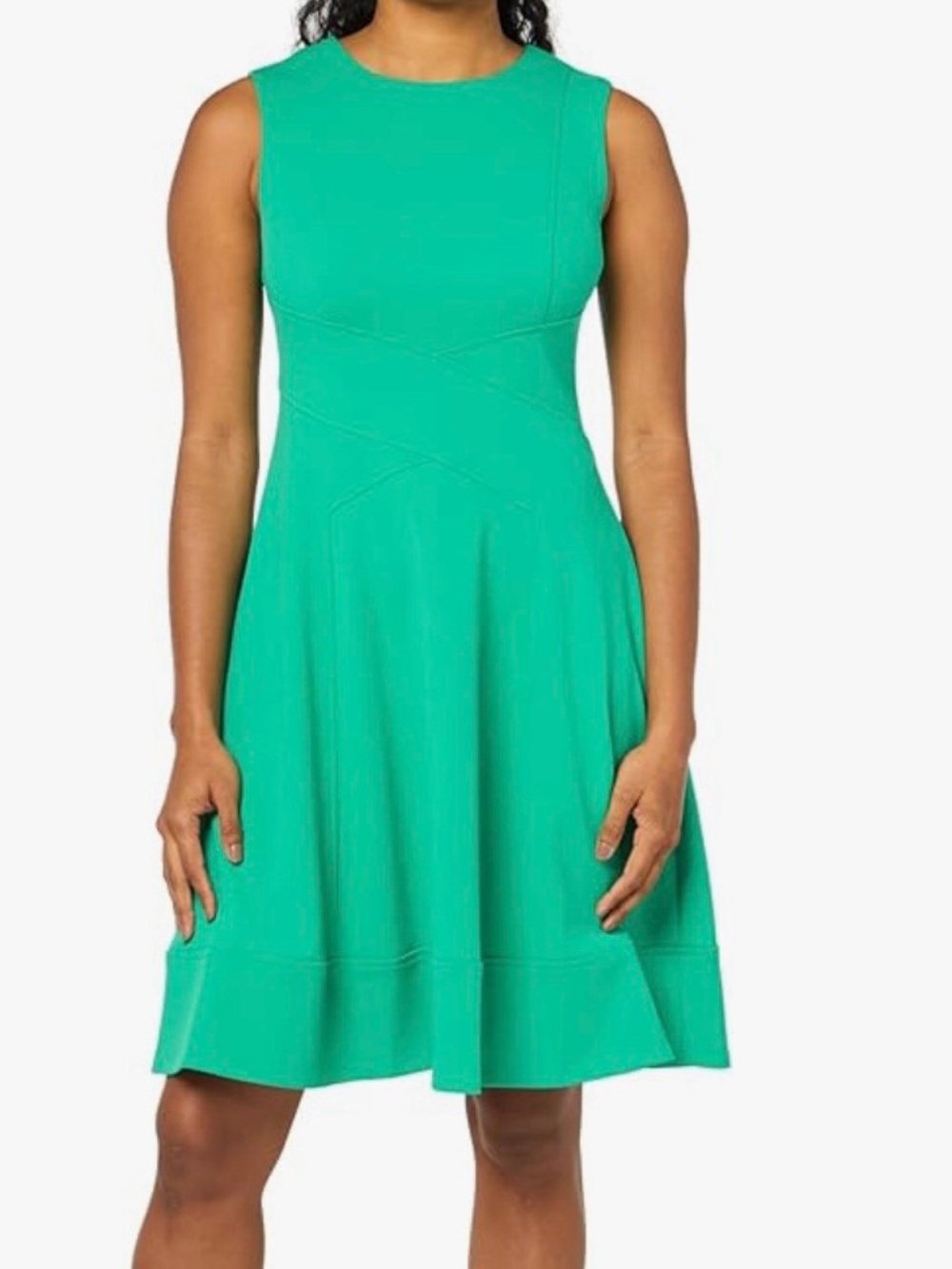 Tommy Hilfiger - Green A-line Dress - Size 8 - NWOT